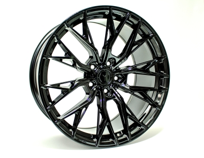 Yanar Wheels DNZ-20 20 inch 5x112 9J ET 30 Diamond-Black