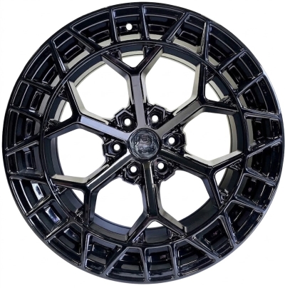 Voorraad Velgen 20 inch 6x139.7 JF Luxury KF33 - Gloss Black Voorraad Velgen 20 inch 6x139.7 JF Luxury KF33 - Gloss Black