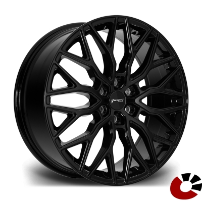 Velocity Velocity VC1 20X8 6x120 48 74.6 GLOSS BLACK