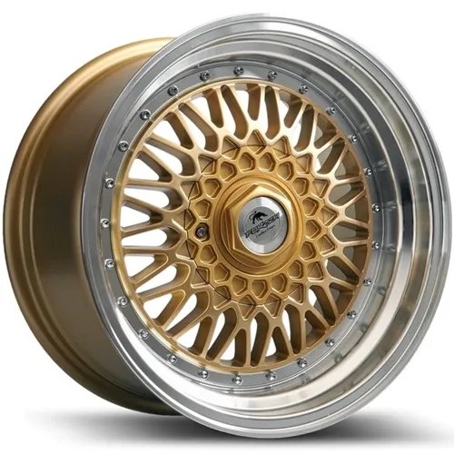 Forzza Ratlankis Forzza Malm 15x8J 4x100|4x108 ET20 CB74.1 Gold Lip Machined Forzza Ratlankis Forzza Malm 15x8J 4x100|4x108 ET20 CB74.1 Gold Lip Machined