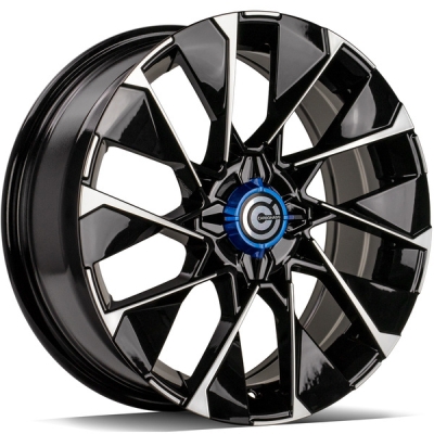 Carbonado Carbonado Rise 16 Inch 4x100 6.5J ET37 CB67.1 BFP - Black Front Polished 530kg Carbonado Carbonado Rise 16 Inch 4x100 6.5J ET37 CB67.1 BFP - Black Front Polished 530kg
